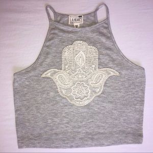 PacSun: LA Hearts crop top